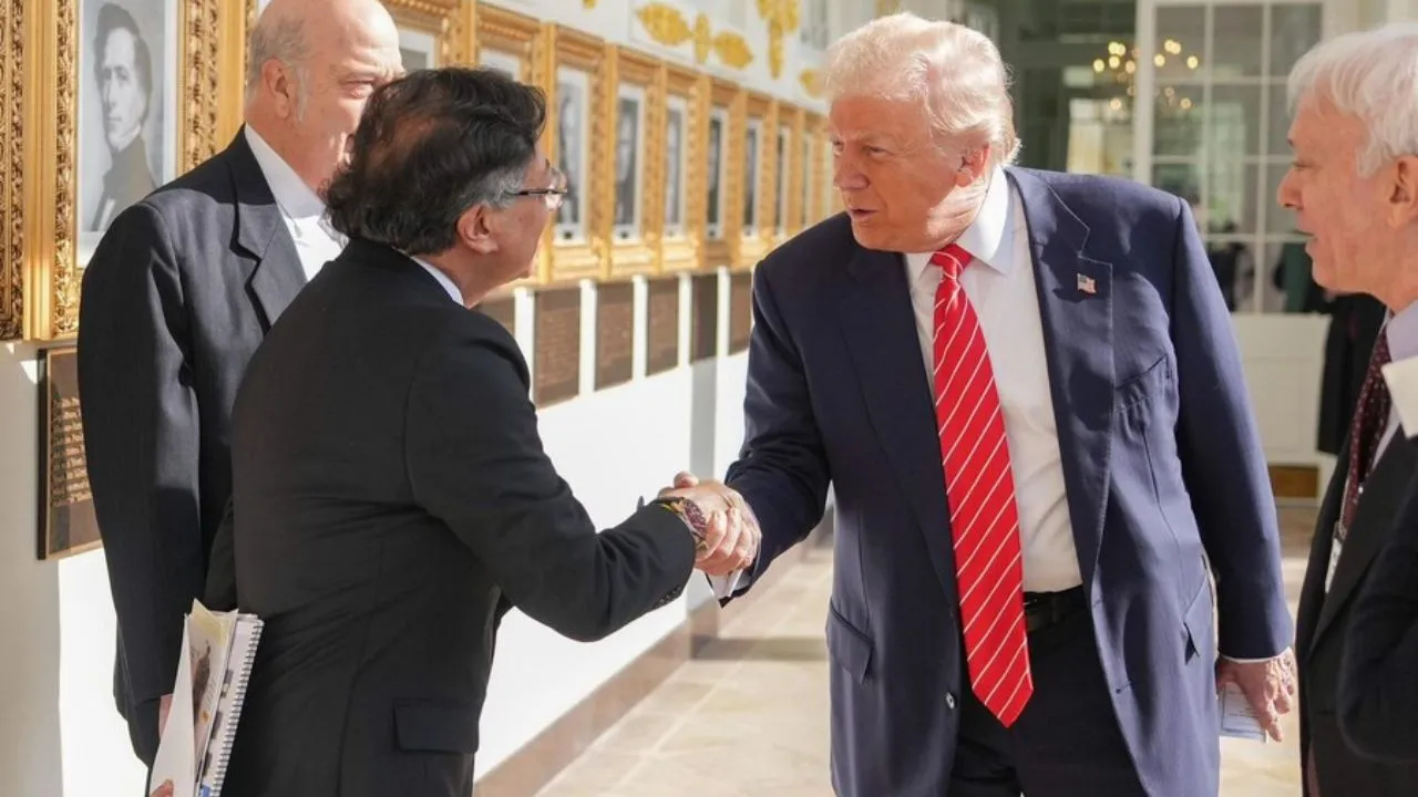 Reunión entre Gustavo Petro y Donald Trump